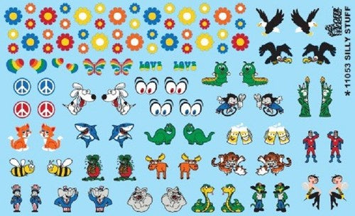 Gofer Racing 11053 Silly Stuff Decal