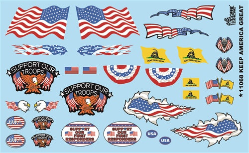 Gofer Racing 11068 Keep America Great Decal