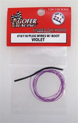 Gofer Racing 16118 Plug Wires With Boot Violet