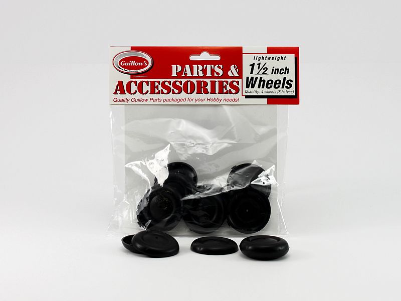 1 1/2" Plastic 1/2 Wheel