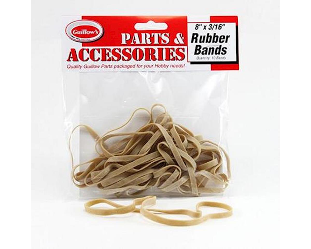 Guillows 8"x3/16" Rubber Band - GUI120