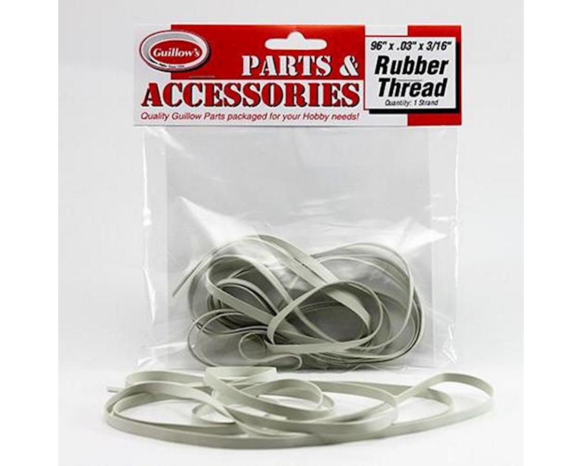 96"x.03"x3/16" Rubber Thread