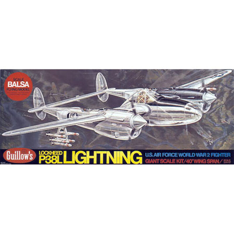 Guillows Lockheed P38 Lightning - GUI2001