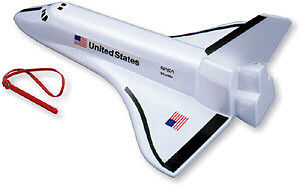 Space Shuttle, 10" Foam Glider