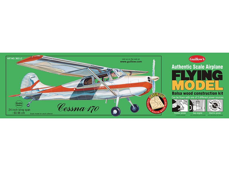 Guillows Cessna 170 Laser Cut - GUI302LC
