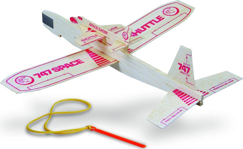 Guillows Catapult Glider with Space Shuttle - GUI36