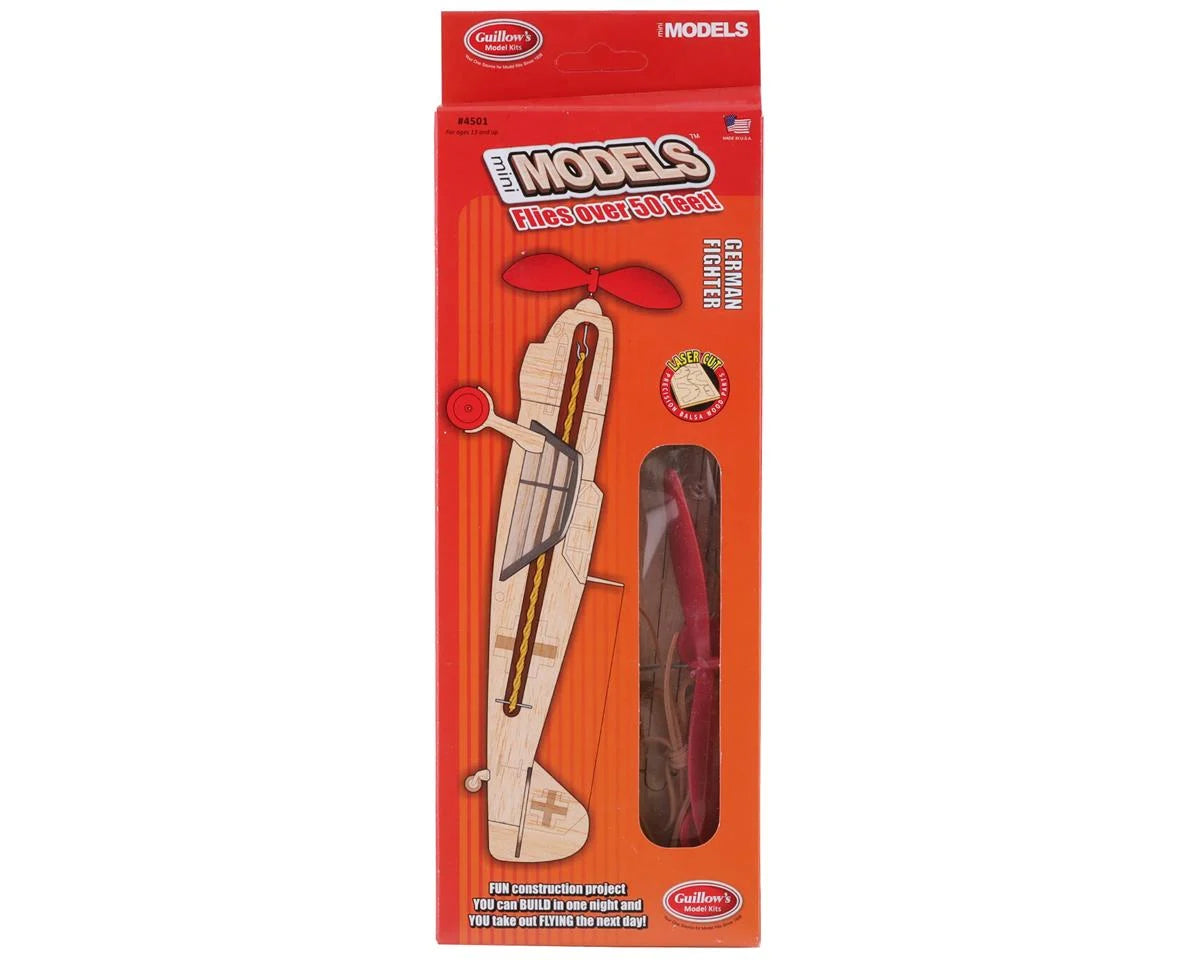 Guillows Mini Model German Fighter Balsa Kit - GUI4501
