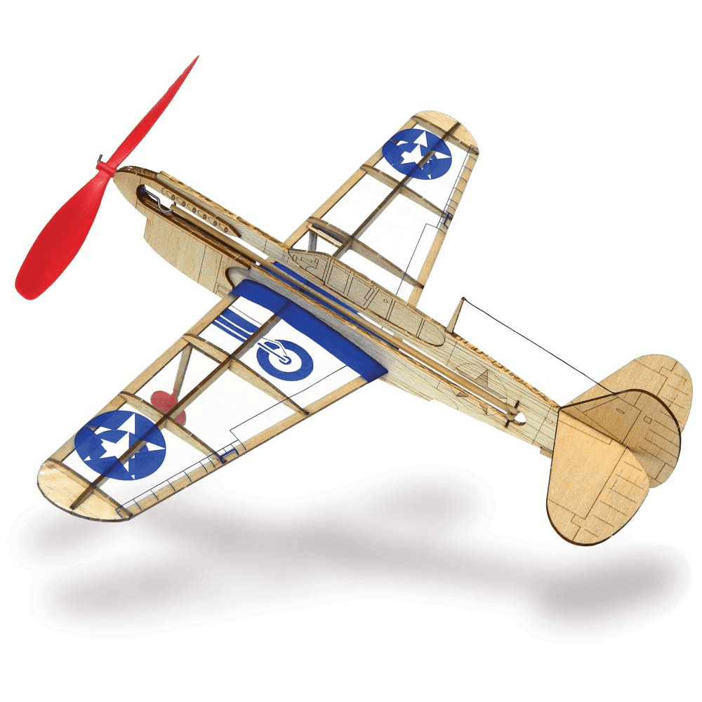 Guillows Mini Model U.S. Warhawk Balsa Kit - GUI4502