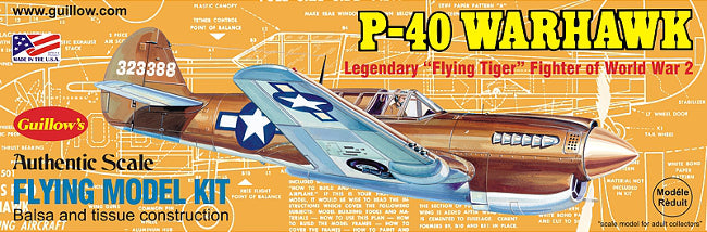 Guillows Curtiss P40 Warhawk - GUI501