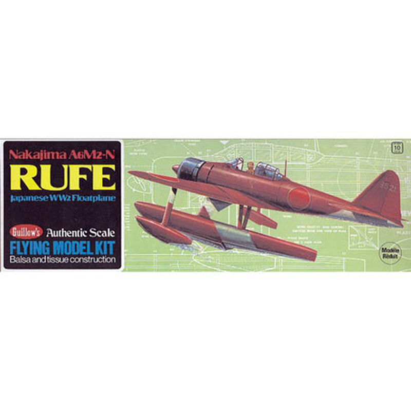 Guillows Nakijima A6M2-N Rufe Balsa Kit - GUI507