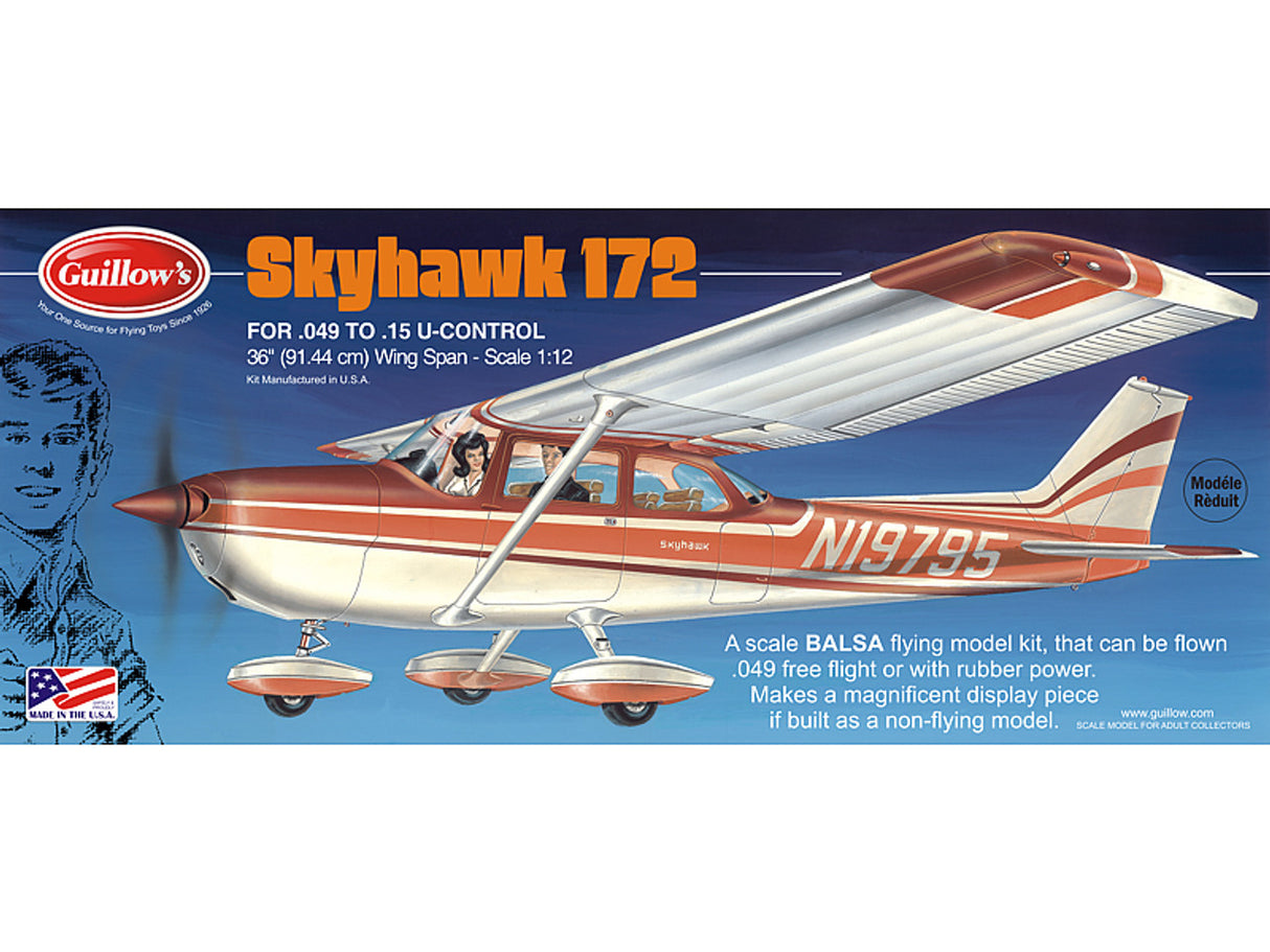 Guillows Cessna Skyhawk Balsa Kit - GUI802