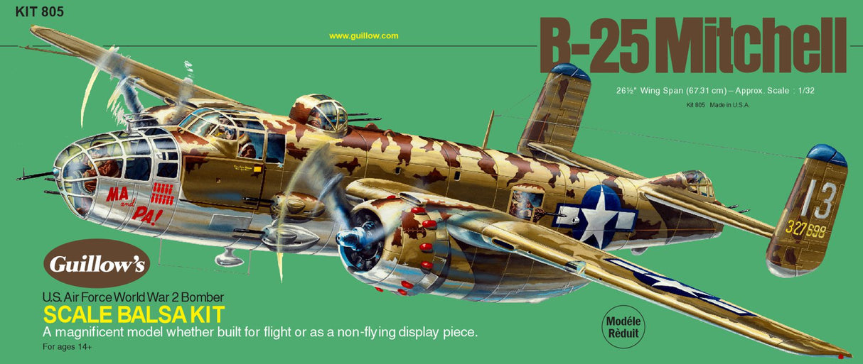 Guillows North American B25 Mitchell - GUI805
