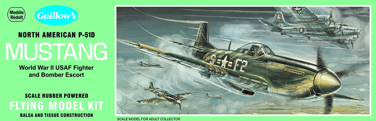 Guillows North American P51D Mustang - GUI905