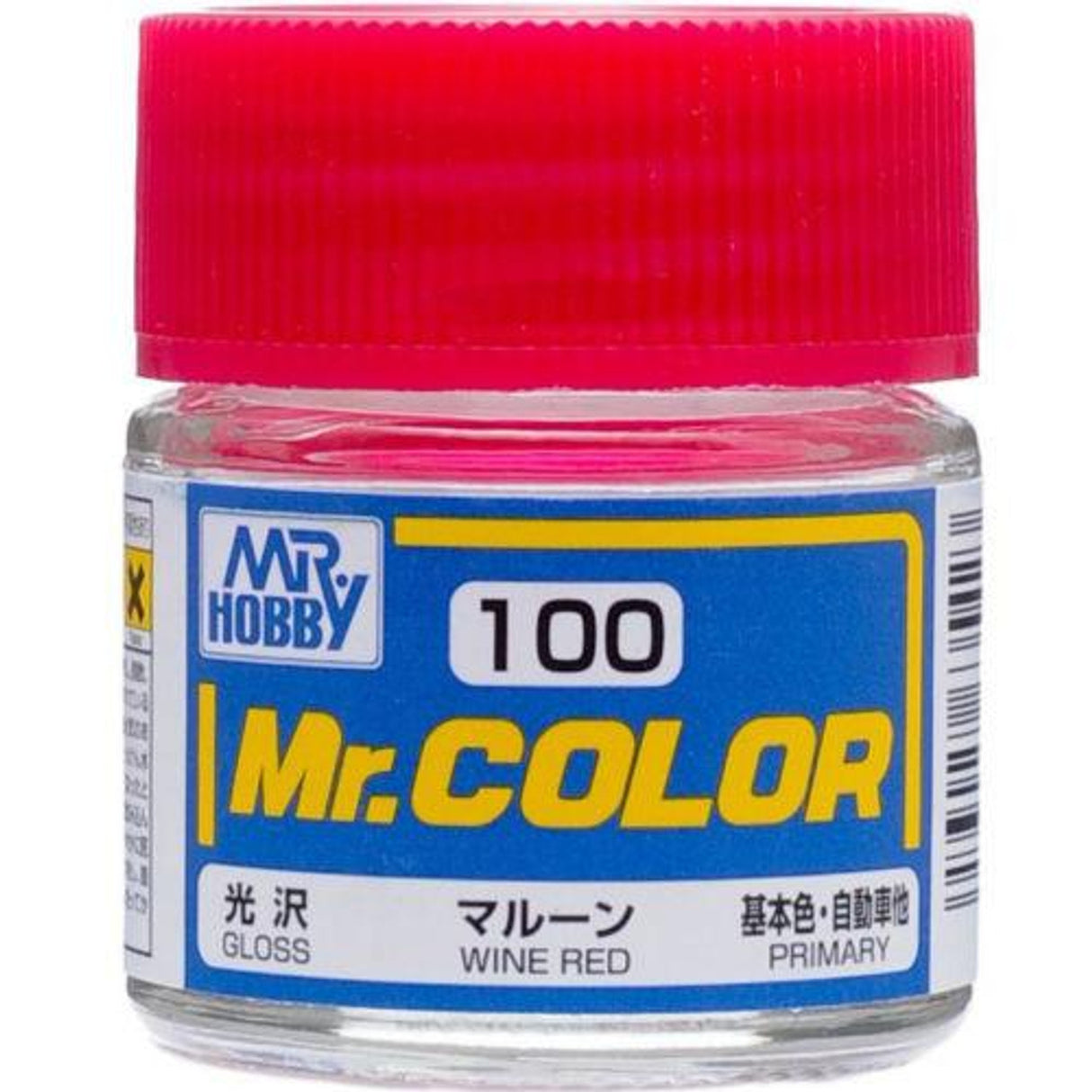 Mr Hobby Paint CLOSS WINE RED 10ML - GUZC100