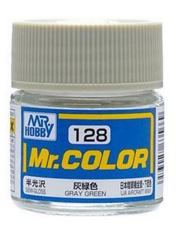 Mr Hobby Paint SEMI GLS GRAY GREEN - GUZC128