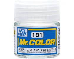 Mr Hobby Paint Mr. Color Semi-Gloss Super Clear - GUZC181