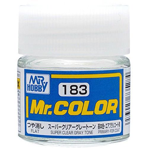 Mr Color Mr. Color 183 - Super Clear Gray Tone (Semi-Gloss/Primary) - GUZC183