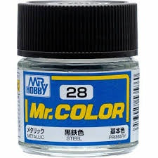 Mr Color Metallic Steel 10ml - GUZC28