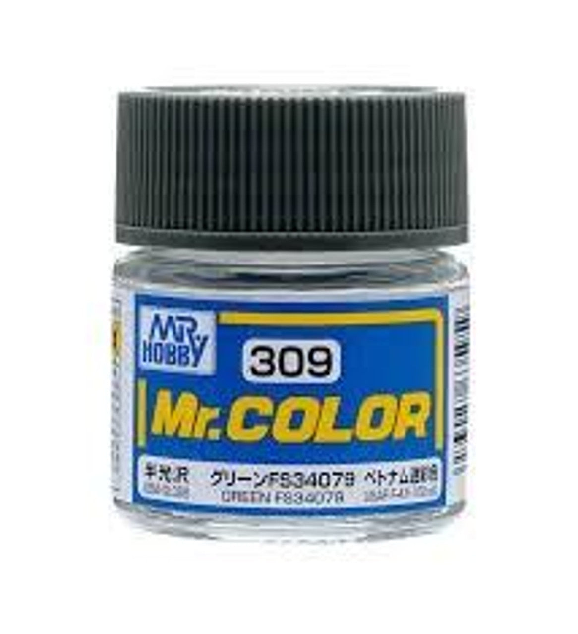 Mr Hobby Paint SEMI GLOSS GREEN FS34079 - GUZC309