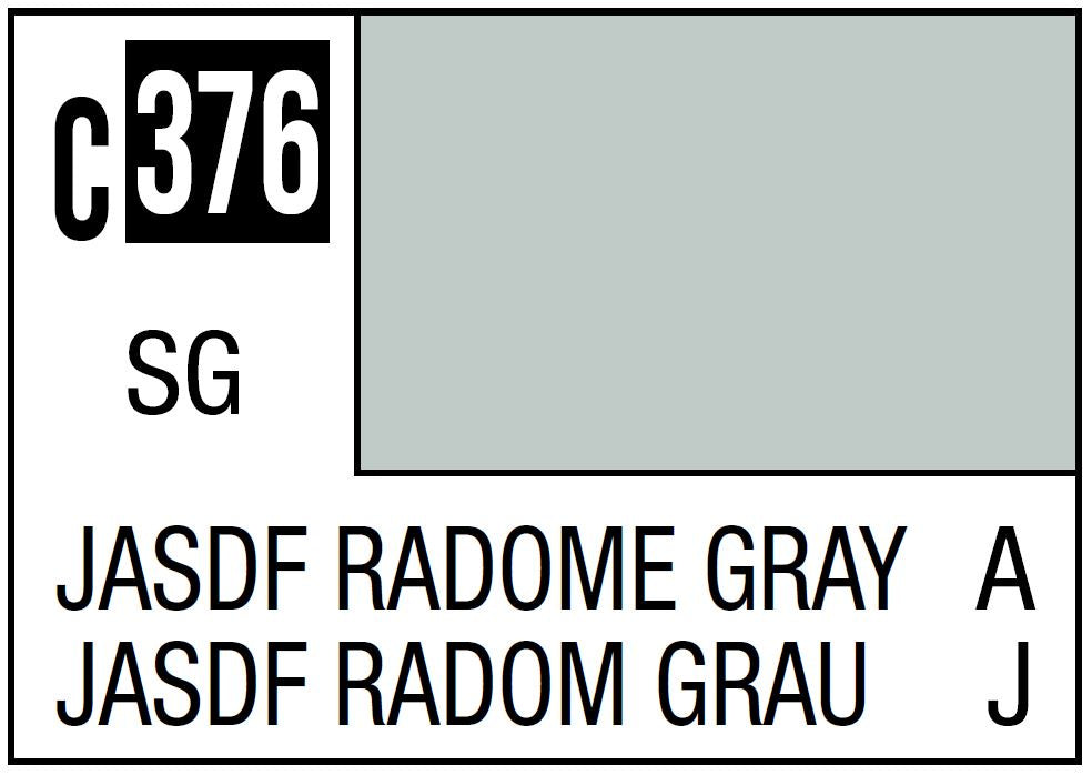 Mr Hobby Mr. Color 376 JASDF Radome Gray, Japan Air Self Defense Force Offshore Camouflage - 10ml