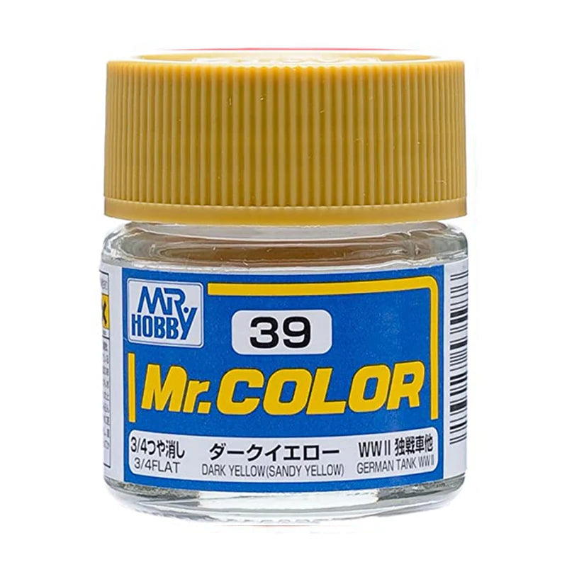 Mr Hobby Paint FLAT DRK YELLOW-SANDY YLW - GUZC39