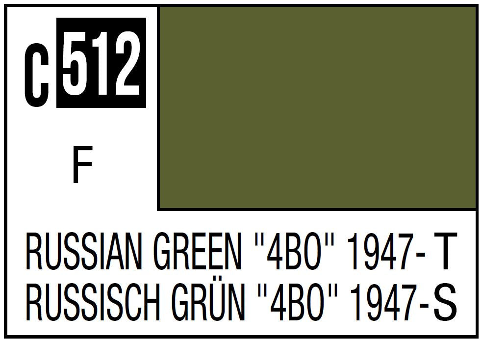 Mr Hobby Mr. Color 512 Russian Green, Soviet Tank 4BO 1947 - 10ml