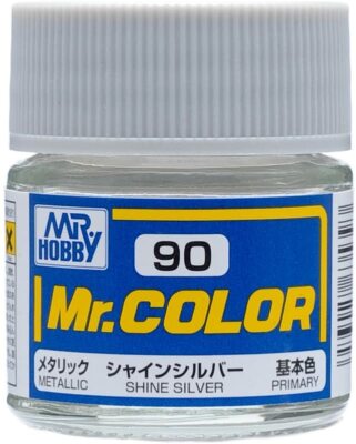 Mr Hobby Paint METALLIC SHINE SILVER - GUZC90