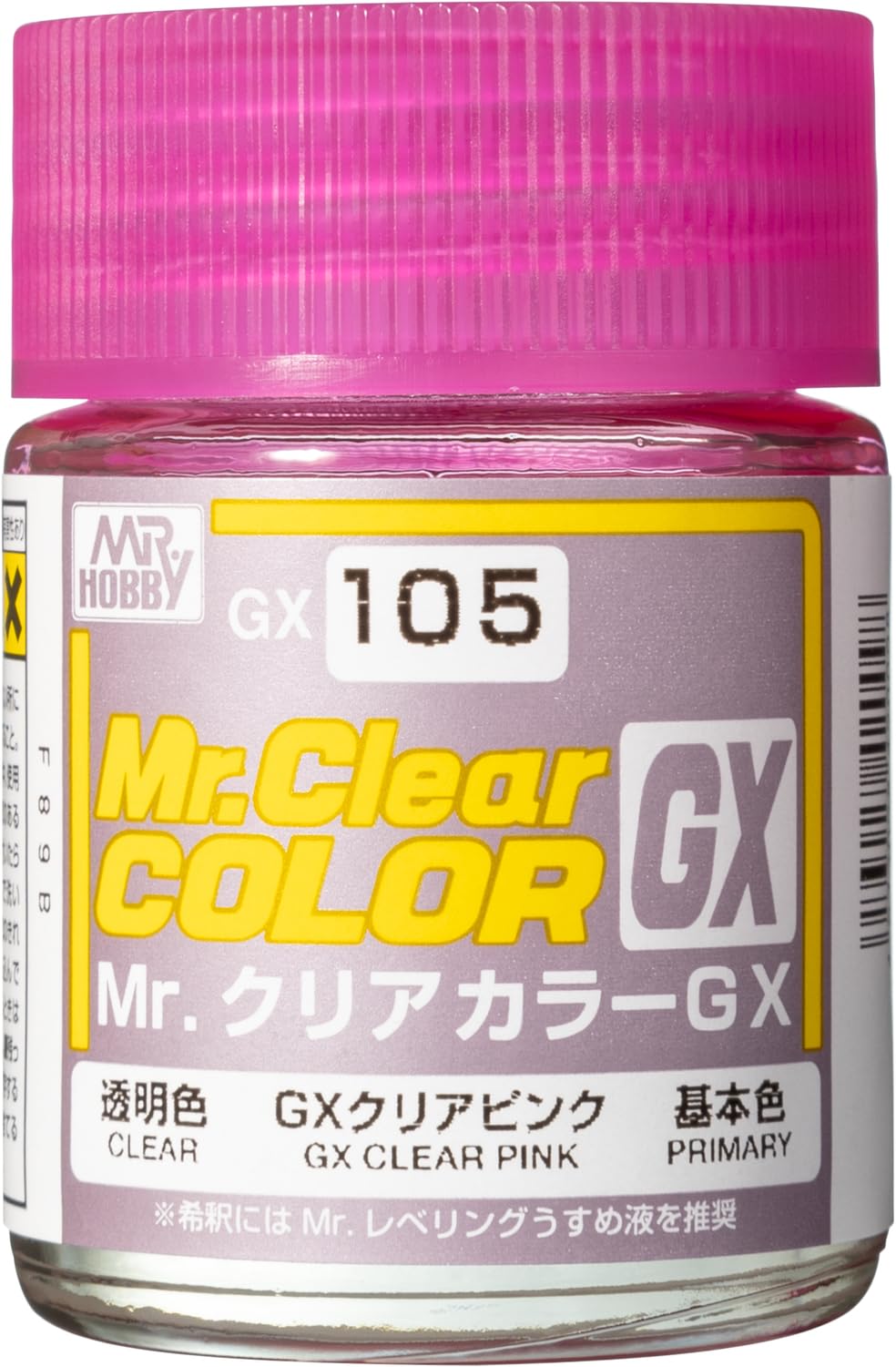 Mr Hobby Paint CLEAR PINK - GUZGX105