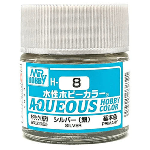 Mr Hobby Paint METALLIC SILVER 10ML - GUZH8