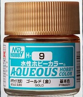 Mr Hobby Paint GUZH9 Metallic Gold 10ml - GUZH9