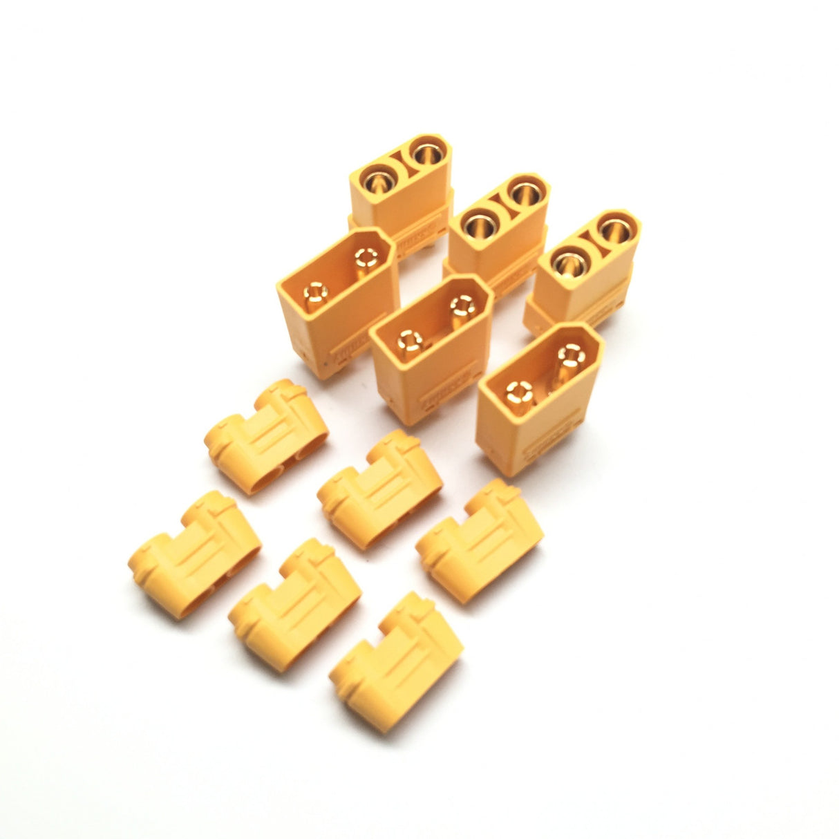 Maclan Racing XT90 Connectors (3 pair) - HADMCL4115