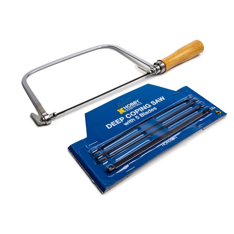 Hobby Essentials COPING SAW W/4 EXTRA BLADES - HDXK0149