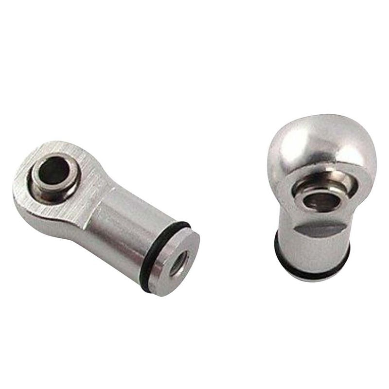 Hot Racing Silver Ball Type Aluminum Shock Ends