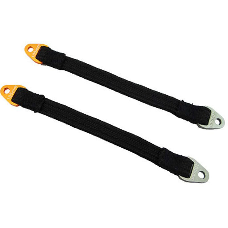 Hot Racing Suspension Travel Limit Straps, 105mm (2) - HRASLS105T1803