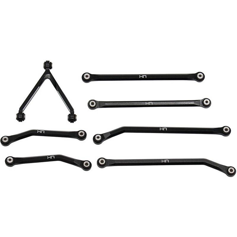 Hot Racing Aluminum High Clearance Links 5.25(133.5mm)-Scx 24 - HRASXTF133HA01