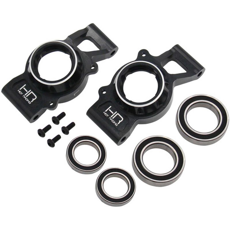Hot Racing Aluminum Rear Oversize bearing Hubs Axle Carriers - HRAXMX22M01