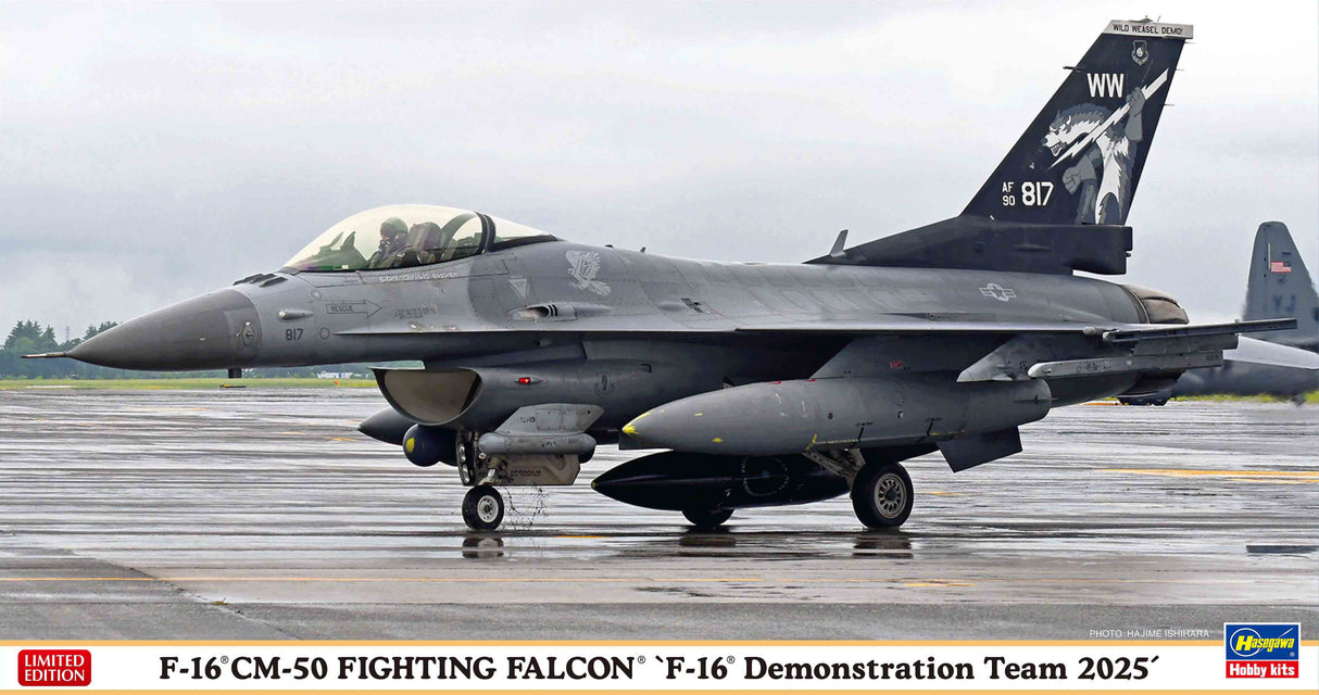 Hasegawa 1/48 F-16CM-50 Fighting Falcon "F-16 Demonstration Team 2025" Plastic Model Kit