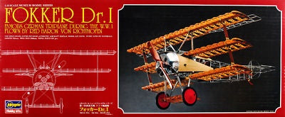 Hasegawa CP-03 1:8 Scale Museum Model Series Fokker Dr.1 Model Kit