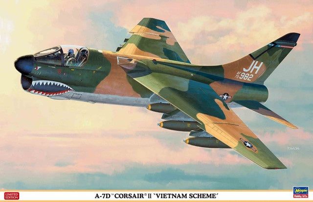 A-7D Corsair II Vietnam US Aircraft 1/48 Hasegawa
