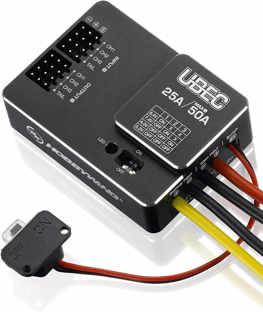 Hobbywing UBEC 25A, High Voltage - HWI30606000