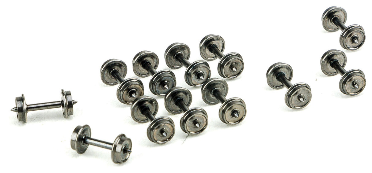Intermountain N-Scale 33" High Detail Brass Insulated Wheelsets -- 12 Axles