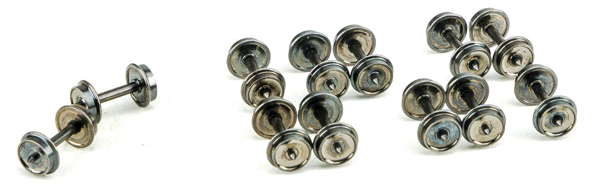 Intermountain N-Scale 36" High Detail Brass Insulated Wheelsets -- 12 Axles