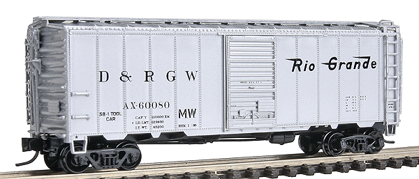 Intermountain N 40' 12-Panel Boxcar - Ready to Run -- Denver & Rio Grande Western "MW"
