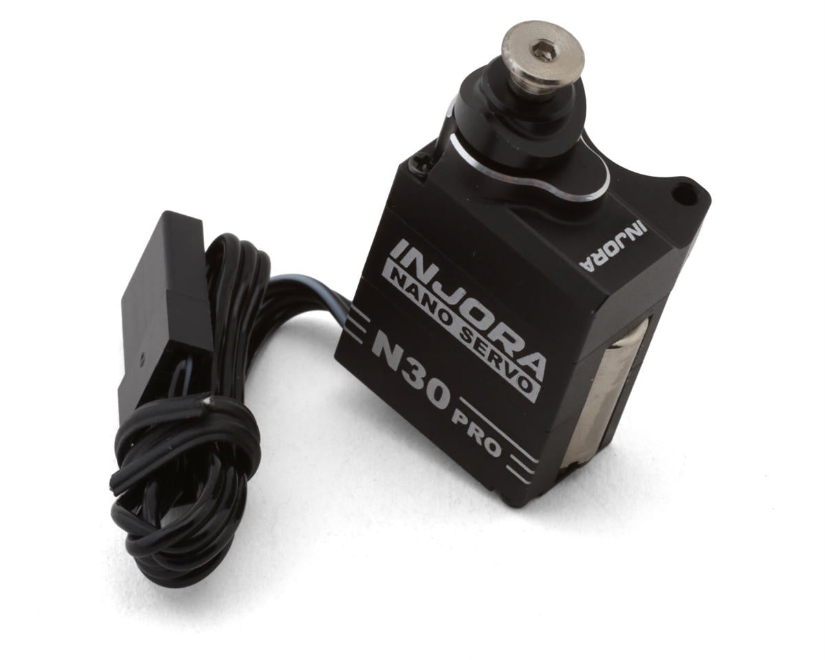 Injora SCX30 N30 Nano Pro High Torque Metal Gear Aluminum Servo w/Servo Saver