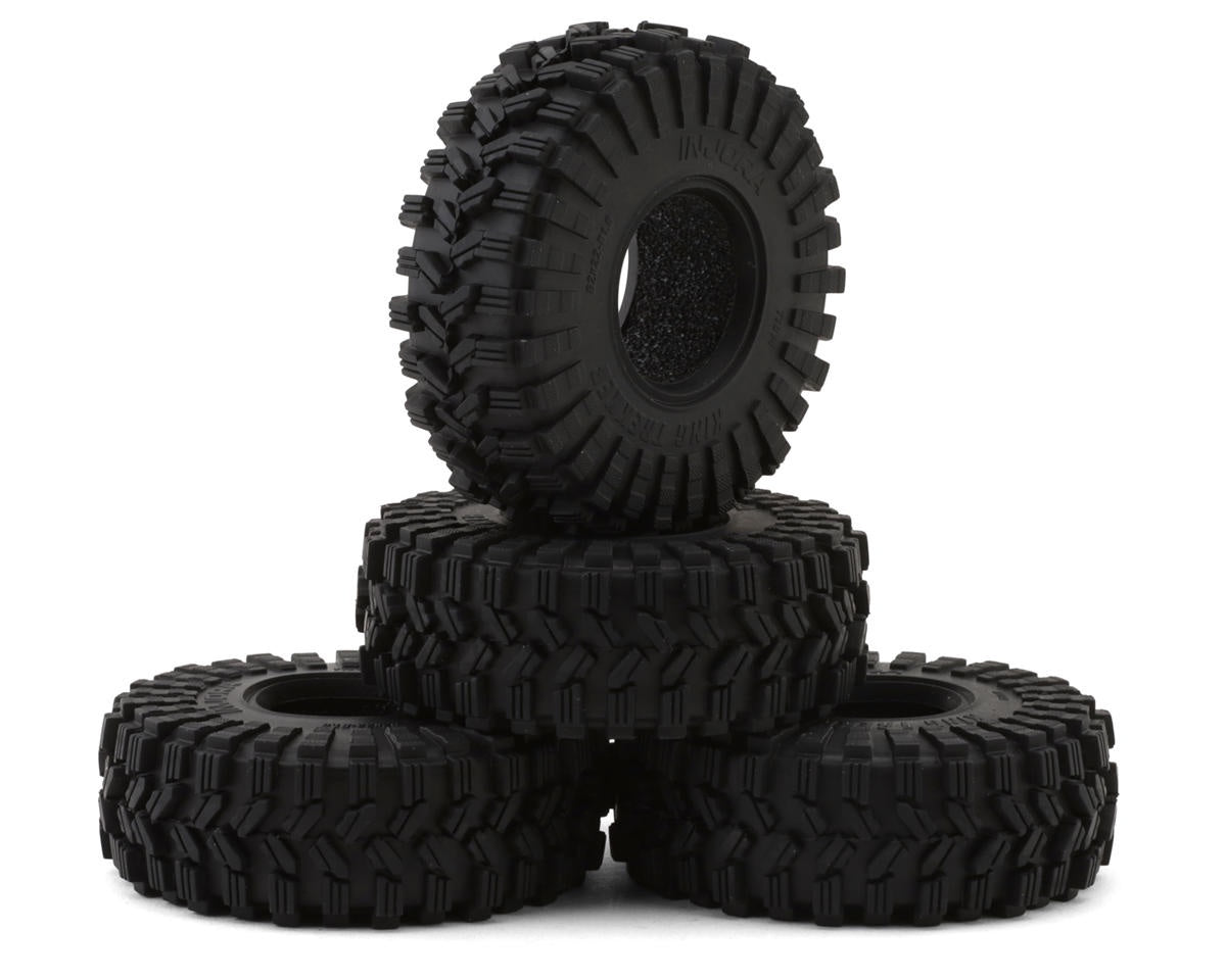 Injora 1.0" King Trekker Micro Rock Crawler Tires (4) (62mm OD) (S5)
