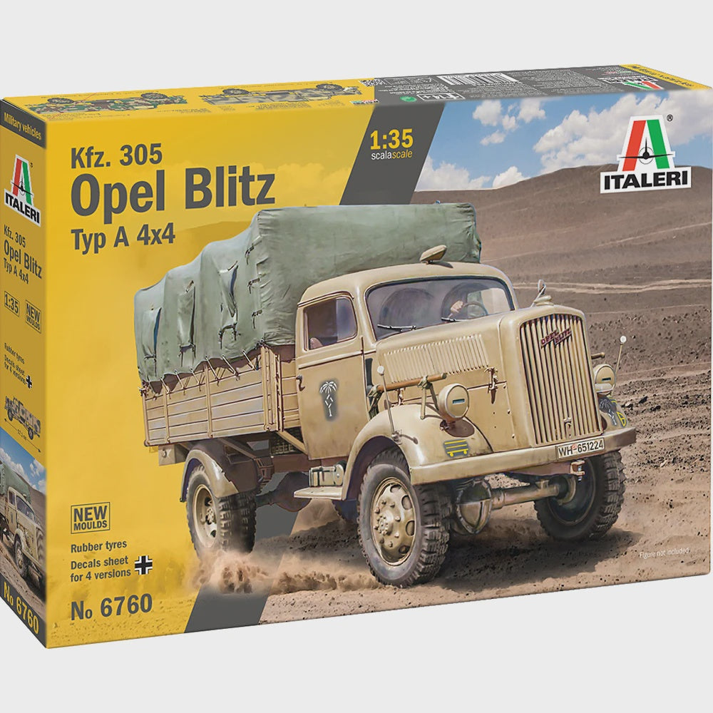 ITALERI 1/35 Kfz. 305 Opel Blitz Typ A 4x4 Plastic Model Kit