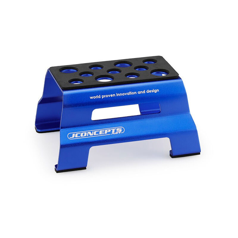 Jconcepts Metal Car Stand - Blue - JCO29031