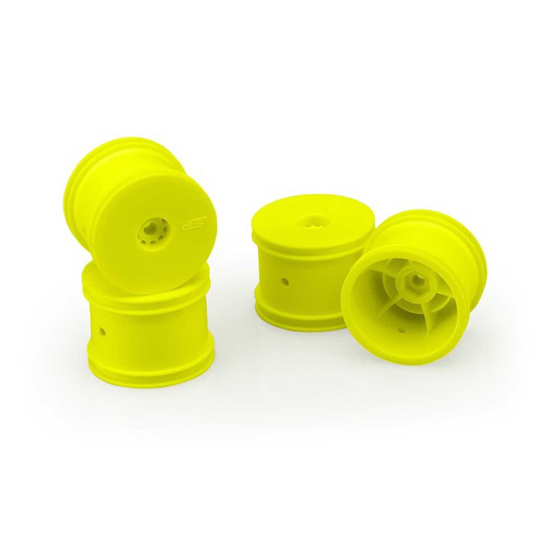 JConcepts Mono Losi Mini-T 2.0 wheel, Yellow (4) - JCO3405Y
