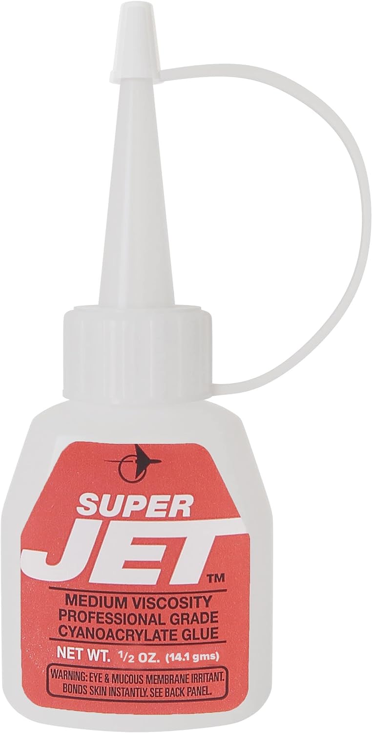 Jet Glue Super Jet CA Glue, 1/2oz - JET767