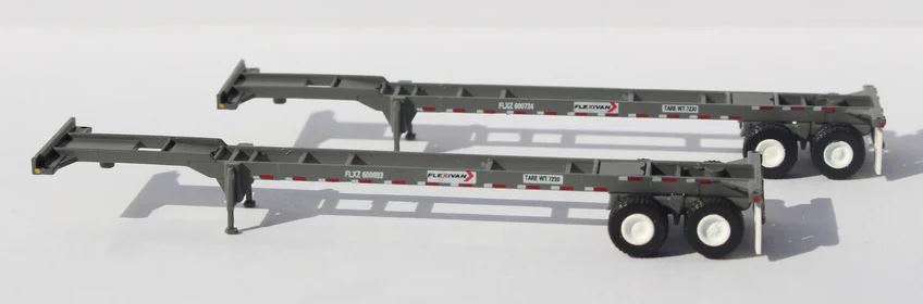 Jacksonville Terminal N FLEXI-VAN 40' GRAY CHASSIS - JTC142017
